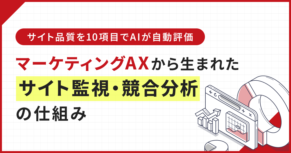 AIによるサイト品質管理の自動化