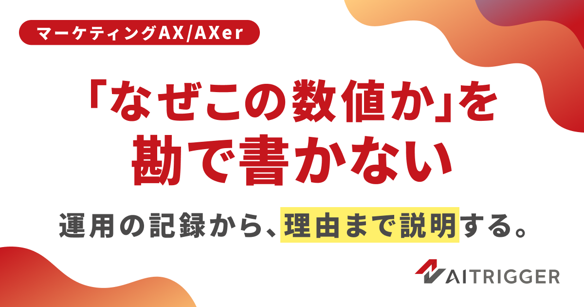 AXerの週次AIレポートに運用変更履歴の分析を追加するイメージ